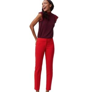LOFT "Julie" Pencil Ankle Dress Pants